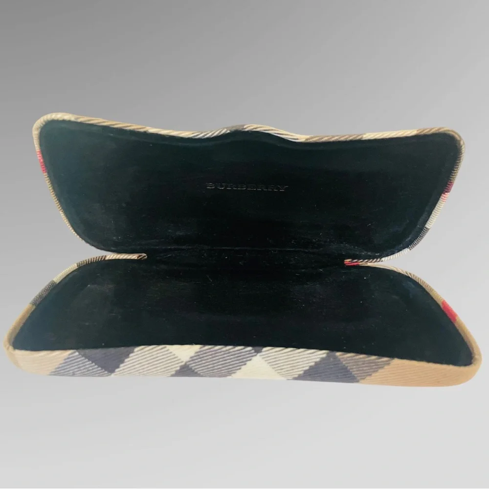BURBERRY NOVA CHECK FABRIC EYEGLASS CASE